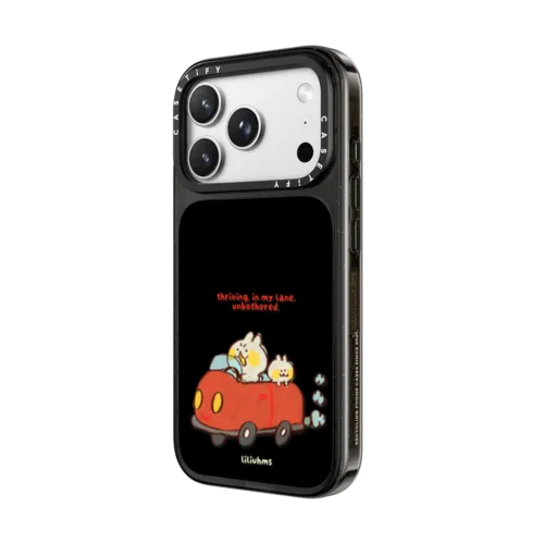 Two Buns Road Trip | iPhone 18 Pro Max / Impact Case MagSafe Compatible - Glossy / Glossy Black | Image 2