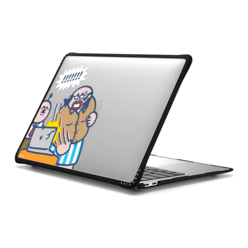 IF YOU KNOW WHO I AM | MacBook Air 13-inch (M1 / Intel) / MacBook Impact Case / Black | Image 1