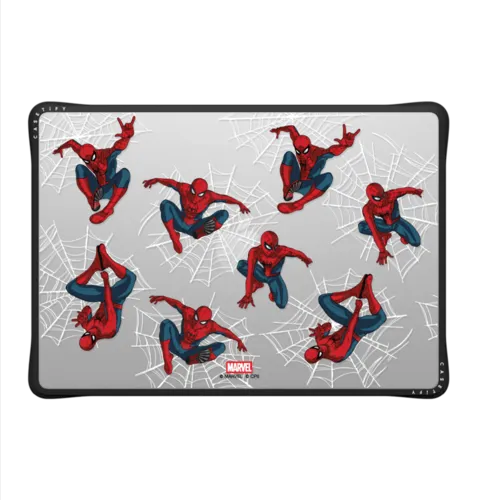 Spider-Man Medley Laptop Case | MacBook Air 15-inch (M2 - M5) / MacBook Impact Case / Black | Image 2