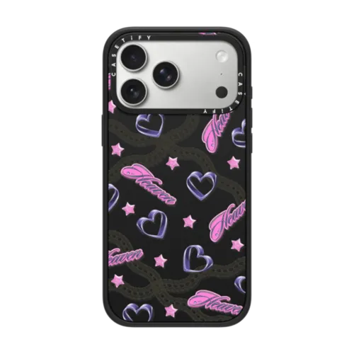 Heaven Heart | iPhone 17 Pro Max / Impact Case MagSafe Compatible / Matte Black | Image 1
