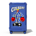 Lobster King | 29" Check-In Trunk Suitcase / Bounce Suitcase / Cobalt Blue | Image 1