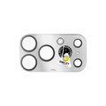 Smiley Camera Lens Protector | iPhone 17 Pro Max (Lens Protector) / Mirror Camera Lens Protector / Silver | Image 1