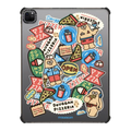 Ohdou Sticker Tablet Case | iPad Pro 12.9-inch (5th/6th gen) / iPad Impact Case / Black | Image 1