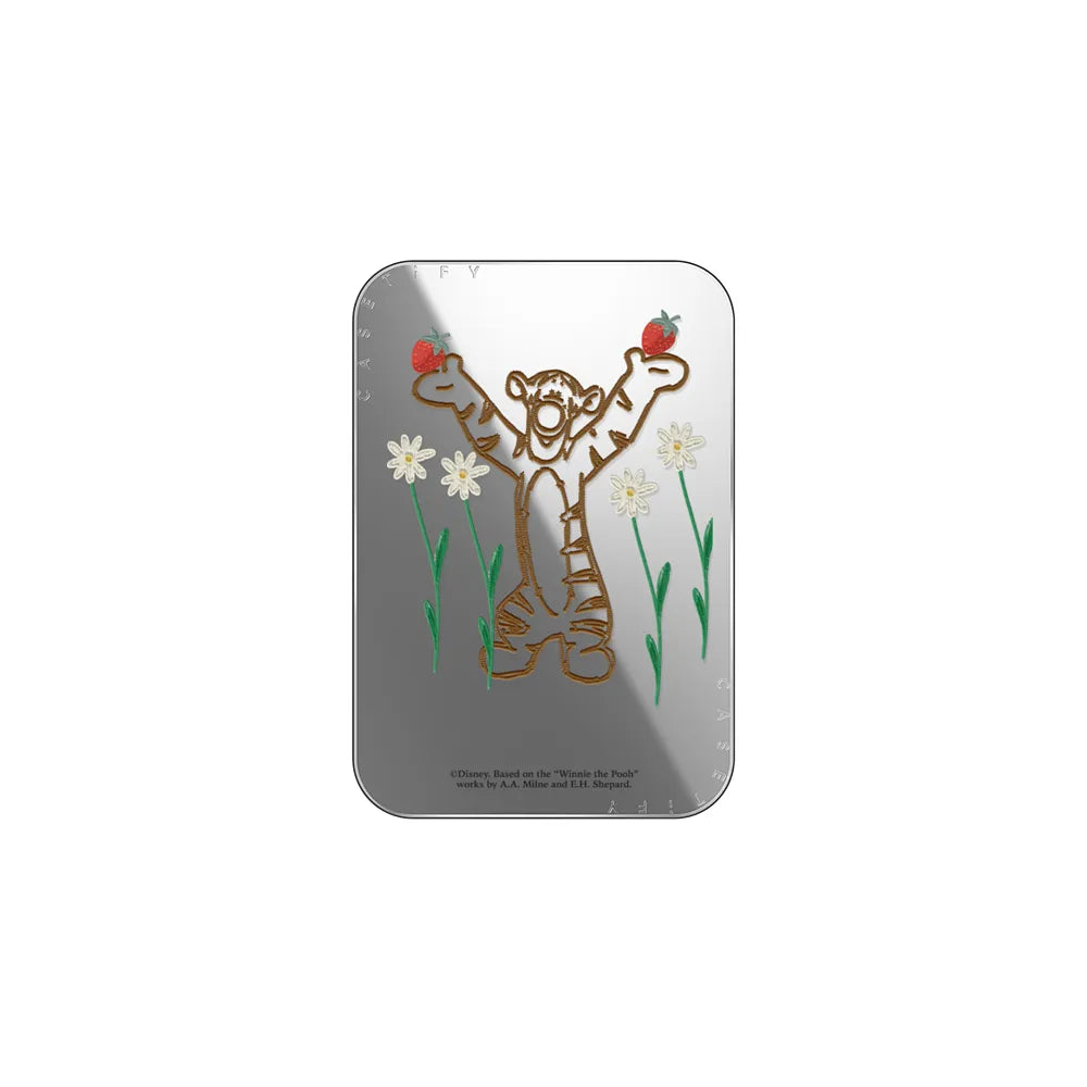 Winnie The Pooh & Friends Embroidered Custom Snappy Cardholder Stand - Tigger