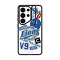 LIONS Collage Case | Galaxy S26 Ultra / Impact Ring Stand Magnetic Case / Black | Image 1