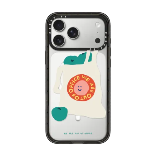 Shopping by We are out of office | iPhone 17 Pro Max / Impact Case MagSafe Compatible / Black | Image 1