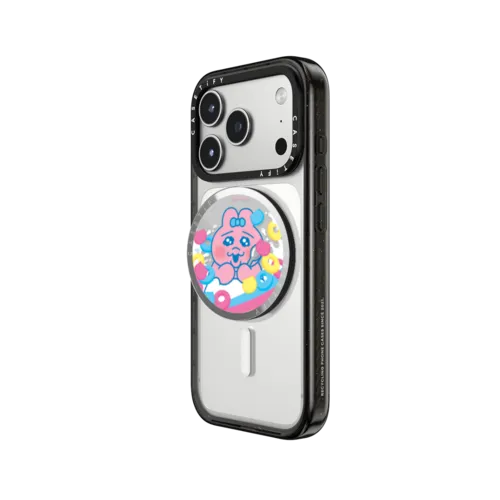 OPANCHU USAGI POWER CEREAL SNAPPY GRIP STAND | Snappy Grip Stand / Snappy Mirror Grip Stand MagSafe Compatible / Silver | Image 2