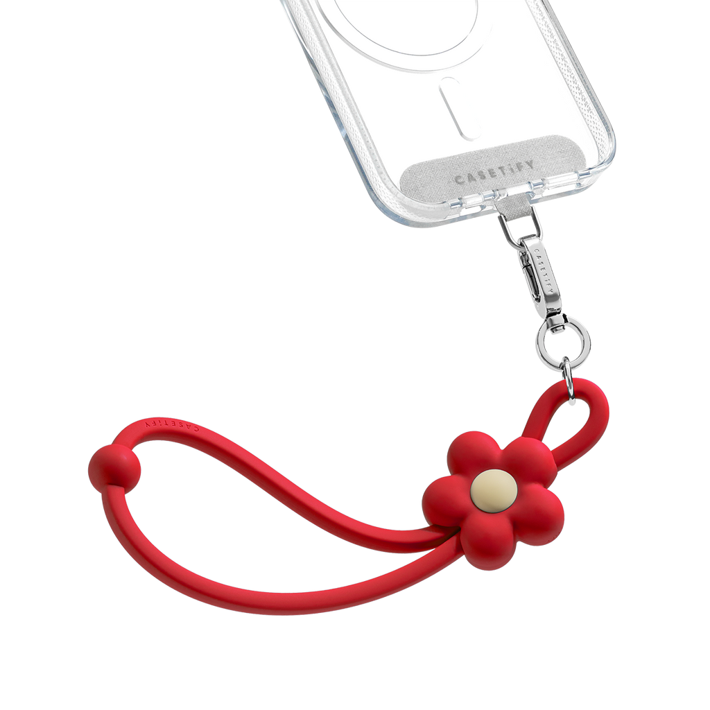 Adjustable Jelly Wristlet - Red | Image 1