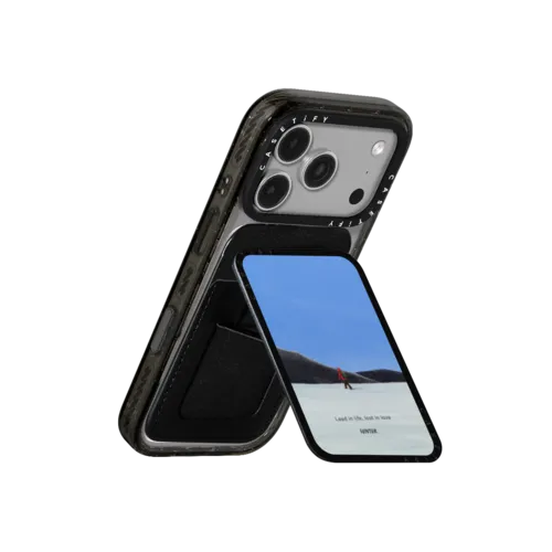 Lead in life, lost in love | Snappy Cardholder Stand / Snappy Cardholder Stand MagSafe Compatible / Black | Image 3