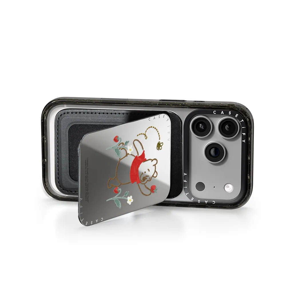 Winnie The Pooh & Friends Embroidered Custom Snappy Cardholder Stand - Winnie The Pooh