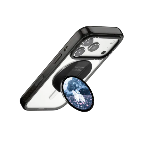 You in the flower garden | Snappy Grip Stand / Snappy Grip Stand MagSafe Compatible / Black | Image 3