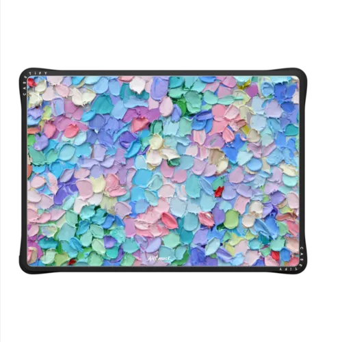 Pastel Petals | MacBook Pro 14-inch (M1 - M5) / MacBook Impact Case / Black | Image 2
