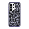 Lace Pattern | Galaxy S26 Ultra / Impact Magnetic Case / Soft Blue | Image 1