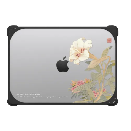 NMK Lily Laptop Case | MacBook Pro 14-inch (M1 - M5) / MacBook Bounce Case / Black | Image 2