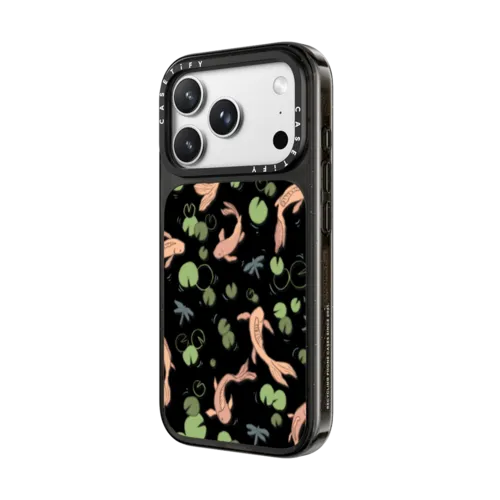 Fish Pond | iPhone 18 Pro Max / Impact Case MagSafe Compatible - Glossy / Glossy Black | Image 2