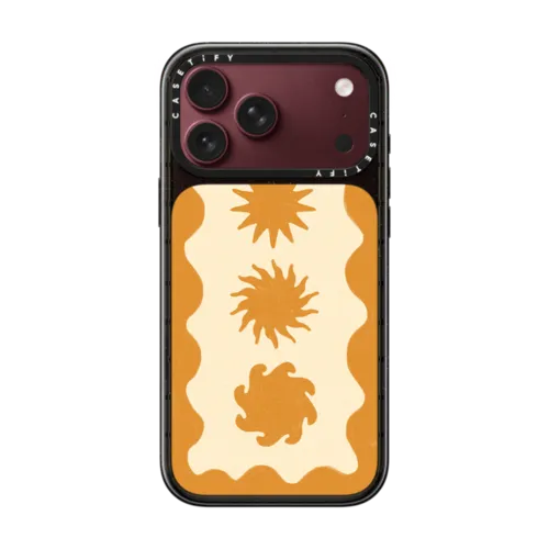 Three Suns by Agathe Marty | iPhone 18 Pro Max / Impact Case MagSafe Compatible - Glossy / Glossy Black | Image 1