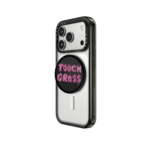 Touch Grass | Snappy Grip Stand / Snappy Grip Stand MagSafe Compatible / Black | Image 2