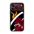 Miami Heat Hardwood Classic Jersey Case | iPhone 18 Pro Max / Impact Case MagSafe Compatible - Glossy / Glossy Black | Image 1