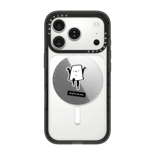 CUPMAN | Snappy Grip Stand / Snappy Mirror Grip Stand MagSafe Compatible / Silver | Image 1