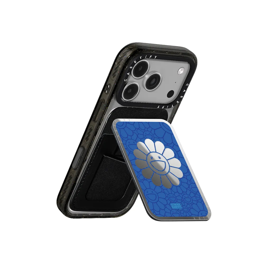 SMILE ON(BLUE) SNAPPY CARDHOLDER STAND