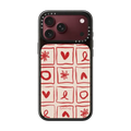 Love Grid by Agathe Marty | iPhone 18 Pro Max / Impact Case MagSafe Compatible - Glossy / Glossy Black | Image 1