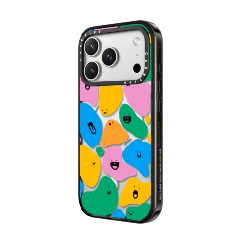 RAINBOW FEELS BY WEEWAAZ | iPhone 17 Pro Max / Impact Case MagSafe Compatible / Black | Image 2