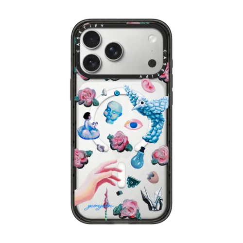 ROSES | iPhone 17 Pro Max / Impact Case MagSafe Compatible / Black | Image 1