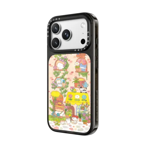 DAISY FLOWER SHOP | iPhone 18 Pro Max / Impact Case MagSafe Compatible - Glossy / Glossy Black | Image 2