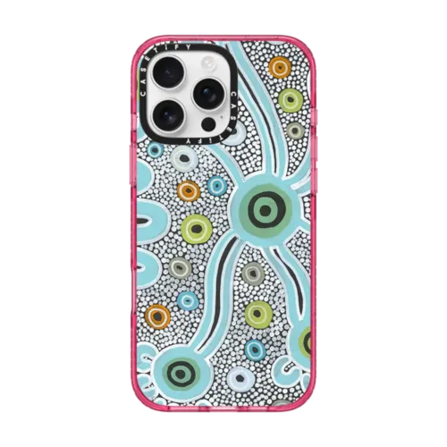 Taynto 'Meeting Place' | iPhone 16 Pro Max / Impact Case MagSafe Compatible / Pink Fizz | Image 1