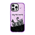 Stay The Course by Joe Iurato | iPhone 16 Pro Max / Impact Case MagSafe Compatible / Purple | Image 1