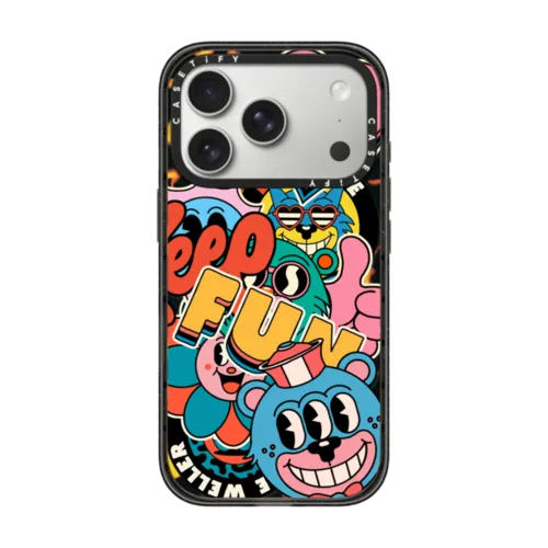 Super Sticker 2 | iPhone 17 Pro / Impact Case MagSafe Compatible / Tortoiseshell | Image 1