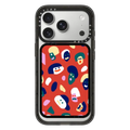 Terrazzo Party | Snappy Cardholder Stand / Snappy Cardholder Stand MagSafe Compatible / Black | Image 1