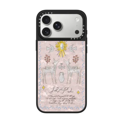 Enchanted Forest | iPhone 17 Pro Max / Pearl Case / White W/ Black | Image 1