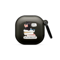 You can't survive on books alone... | Galaxy Buds2 / Earbuds Impact Case / Black | Image 1
