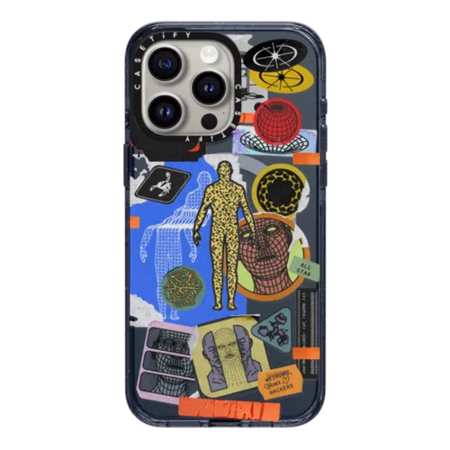 Dimensions by Other Minerals | iPhone 15 Pro Max / Impact Case MagSafe Compatible / Classic Blue | Image 1