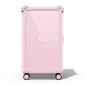 Custom Suitcase | 29" Check-In Trunk Suitcase / Bounce Suitcase / Glossy Primrose Pink | Image 1
