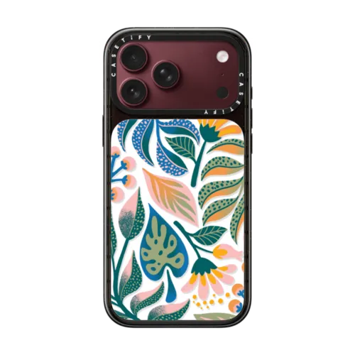 Tropical Lux | iPhone 18 Pro Max / Impact Case MagSafe Compatible - Glossy / Glossy Black | Image 1