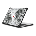 Power Dragon by Gabe Shum | MacBook Pro 14-inch (M1 - M5) / MacBook Bounce Case / Black | Image 1