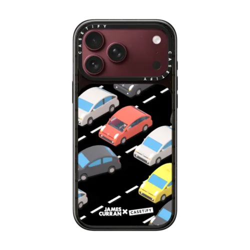 SlimJim Traffic | iPhone 18 Pro Max / Impact Case MagSafe Compatible - Glossy / Glossy Black | Image 1