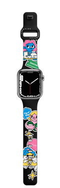 99 Words for Boobs by Bobbi Rae | Apple Watch Series 7-9 (45mm) / Impact Band / Black | Image 1