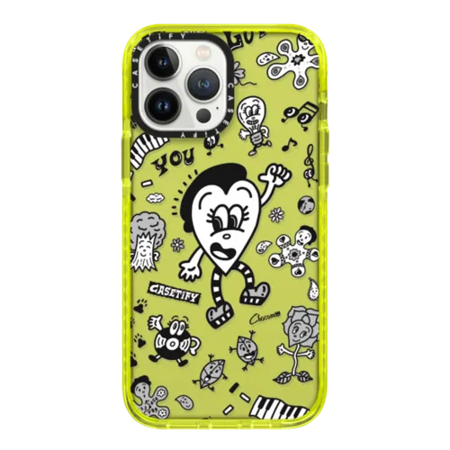 PARK | iPhone 13 Pro Max / Impact Case / Neon Yellow | Image 1
