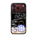 Steaming Tea Leaves by Georgina Leung | iPhone 18 Pro Max / Impact Case MagSafe Compatible - Glossy / Glossy Black | Image 1