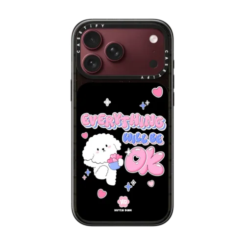 Everything will be ok | iPhone 18 Pro Max / Impact Case MagSafe Compatible - Glossy / Glossy Black | Image 1