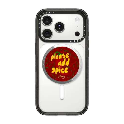 Please Add Spice | Snappy Grip Stand / Snappy Mirror Grip Stand MagSafe Compatible / Silver | Image 1