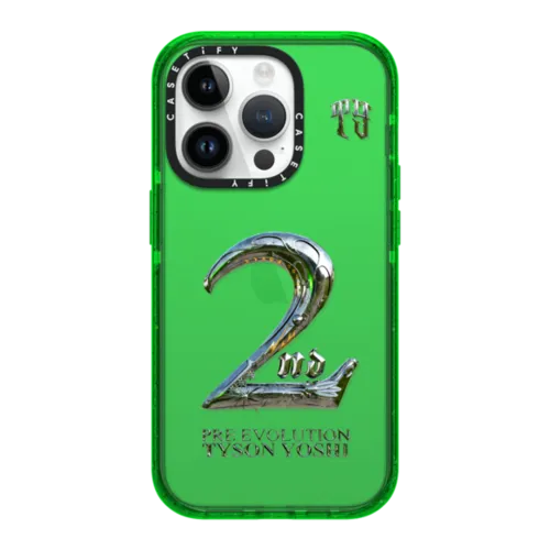 Pre Evolution logo  - 2nd | iPhone 14 Pro / Impact Case / Green | Image 1