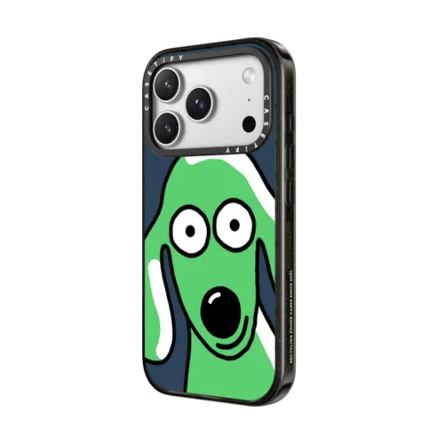 Dog Selfie | iPhone 17 Pro Max / Impact Case MagSafe Compatible / Black | Image 2
