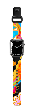 Let's Grow - Apple Watch Band | Apple Watch Series 7-9 (45mm) / Impact Band / Black | Image 1