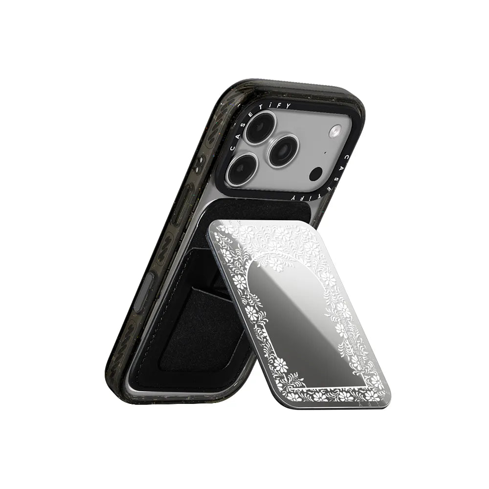 NMK Chrysanthemum Scroll Snappy Cardholder Stand