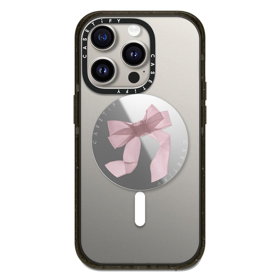 Pink Organza Ribbon Special Set - iPhone 16 Pro Max