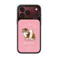 Custom Menu - Happy Donut Time | iPhone 18 Pro Max / Impact Case MagSafe Compatible - Glossy / Glossy Black | Image 1